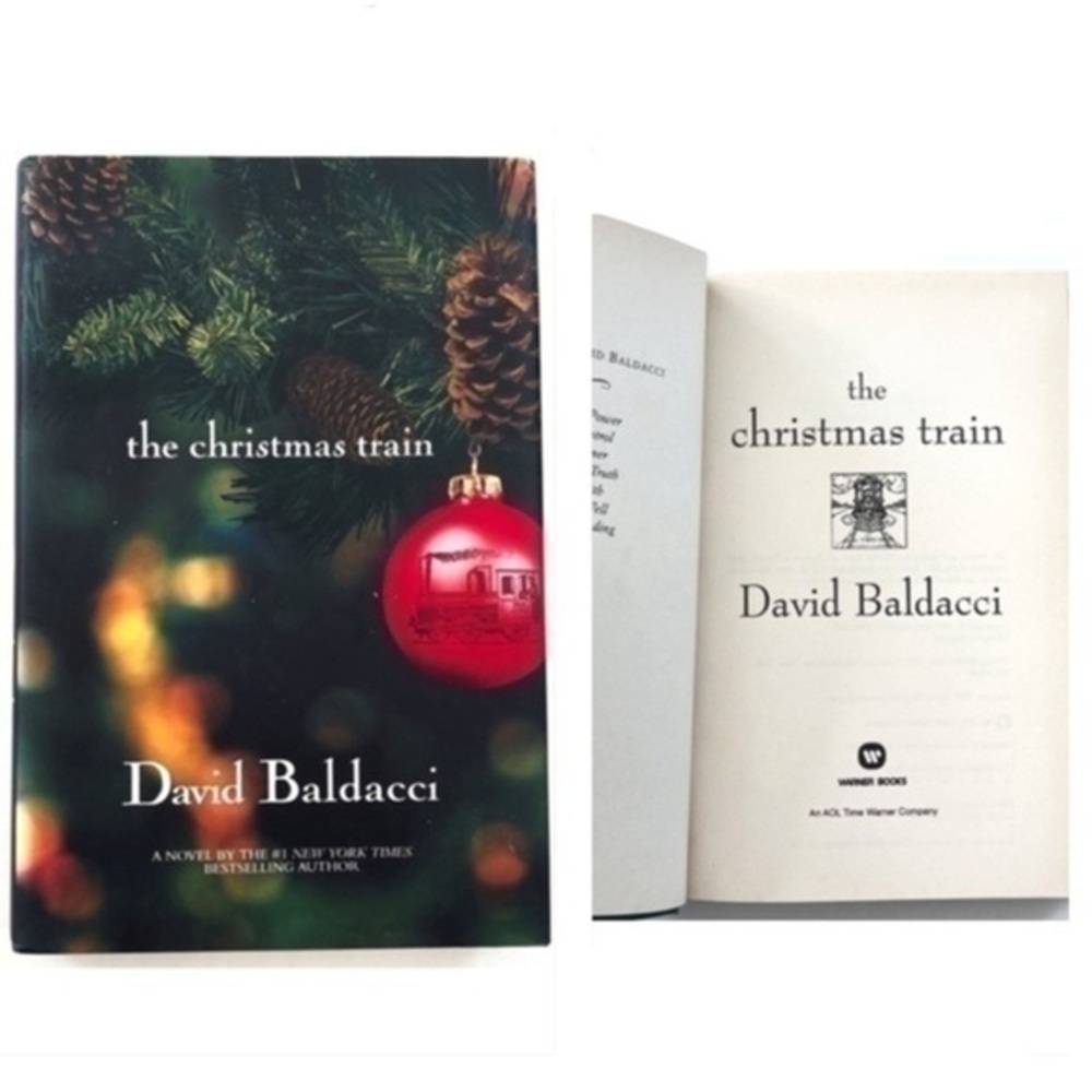 5 for $25!📚🎄🚂 The Christmas train🚂🎄📚 1st Edtion Hardback - David Baldacci!